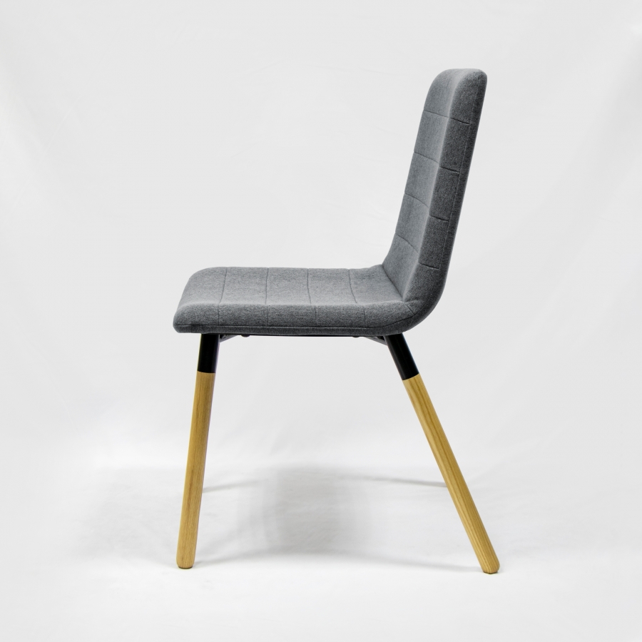 Canto Guest Chair Wood Leg