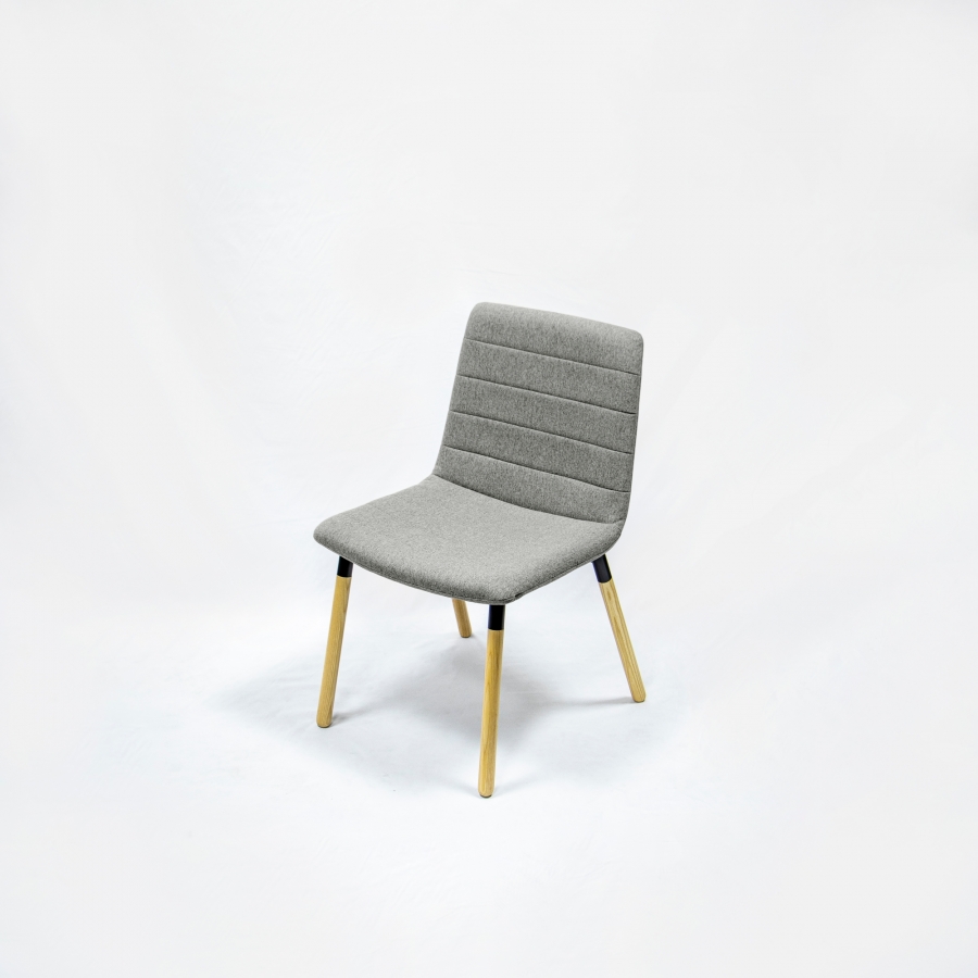 Canto Guest Chair Wood Leg