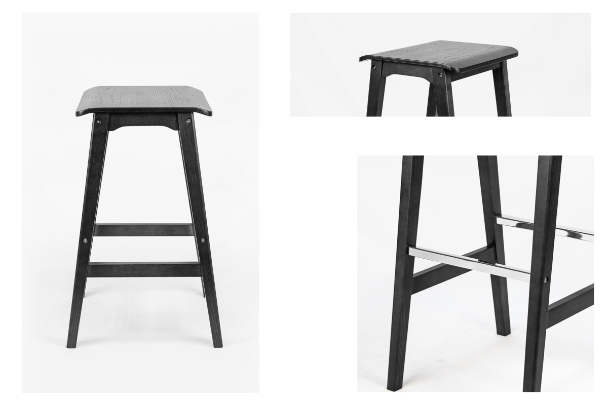 Basso Wood Bar Stool 實木吧台椅